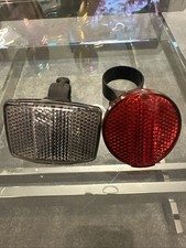 Cat Eye Front & Rear Bicycle Reflector Set