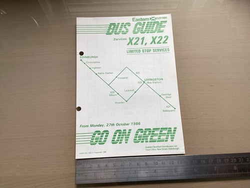 Eastern scottish bus route - eastern,