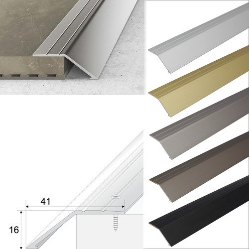 Anodised aluminium door - anodised,