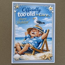 Handmade funny birthday card - handmade,