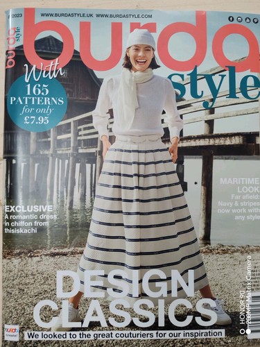 Burda style magazine 2023 - magazine, 8/2023