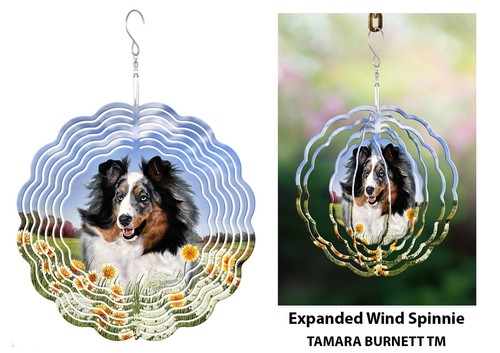 Wind spinner blue merle - spinner,