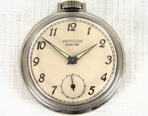 Vintage westclox pocket ben - vintage,