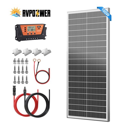 100w solar panel - panel, 12v