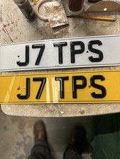 Personalised  registration number