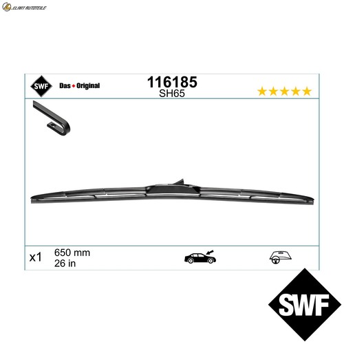 Wiper blade 116185 - wiper,