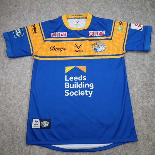 Leeds rhinos rugby shirt - rhinos, mens