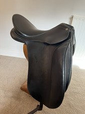 Bates dressage saddle 17.5