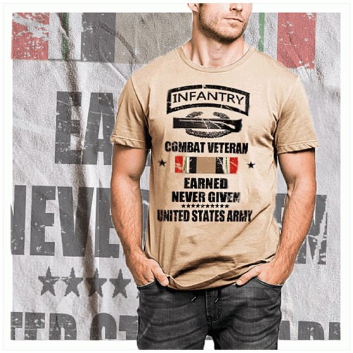 Army infantry shirt - army, t-shirt