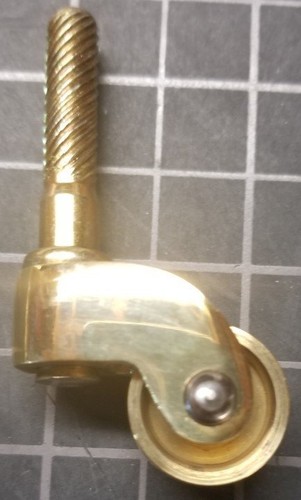 Cast brass stem - cast, cart