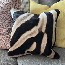 Zebra Skin Pillow cover 17X17"