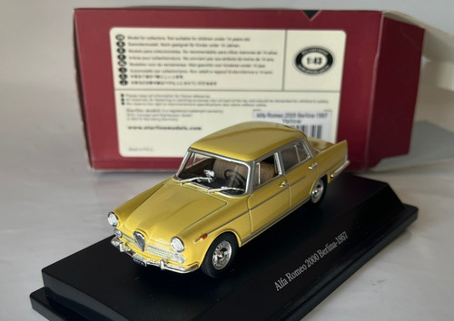 Alfa romeo 2000 - 2000, 1957