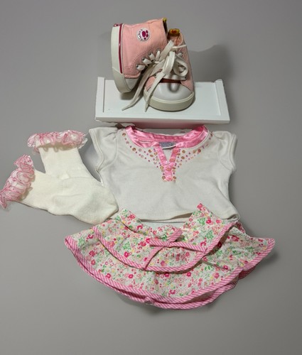 Build bear pink outfit - bear, set