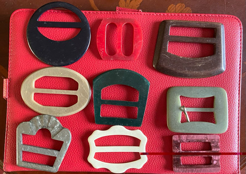 Vintage 1930s 1950s belt - 1930s-1950s,