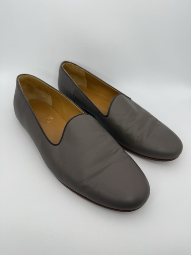 Hermès paris leather loafers - hermès,