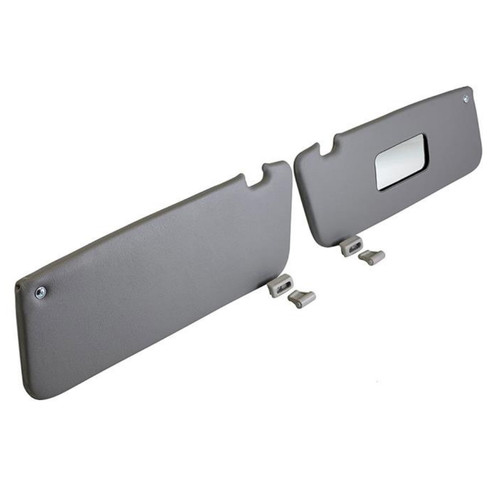 Gray sun visors - gray,