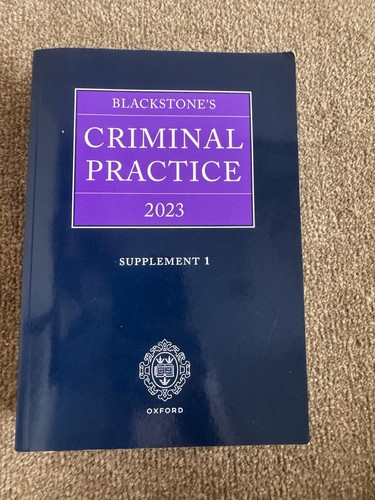 Blackstone criminal - blackstone’s,
