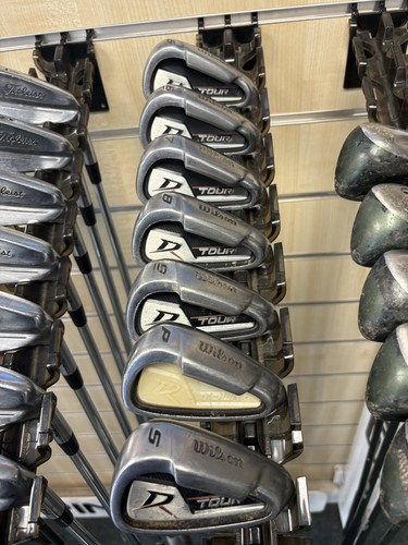 Wilson deep red tour irons - deep,