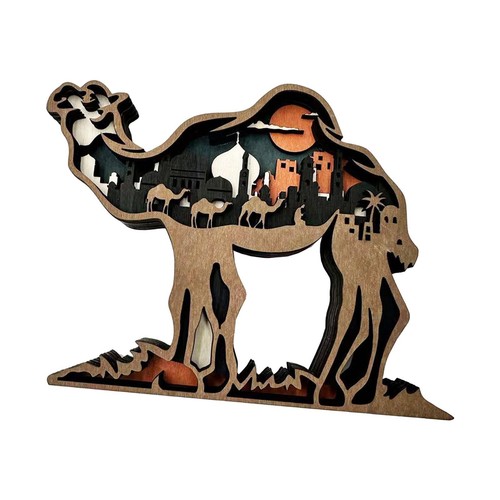Camel statue decor - camel,