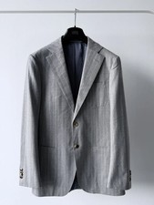 Suitsupply Wool Gray Striped