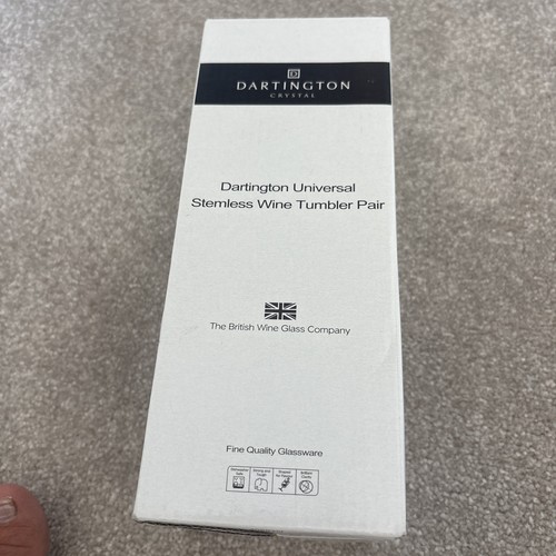 Dartington crystal stemless - crystal,