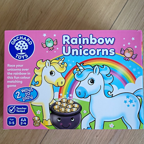 Orchard toys rainbow unicorns - orchard,