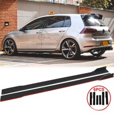 2.2M Red Side Skirt Lip Rocker