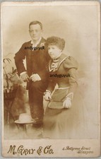 CABINET CARD GRAY & CO GLASGOW