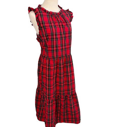 Crew plaid dress - crew,