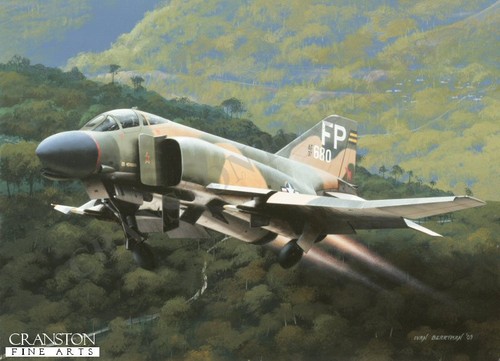 Two vietnam war aviation art - war,