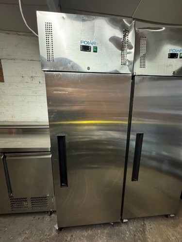 Single fridge 600l stainless - single,