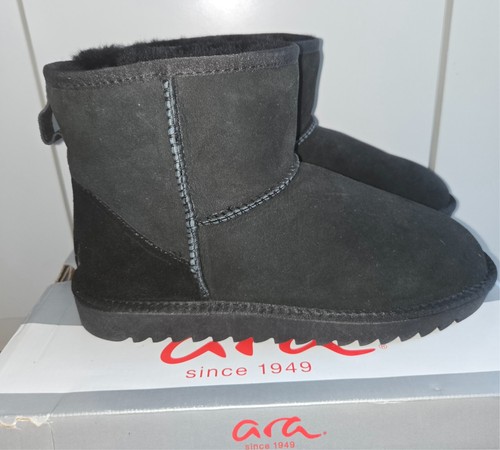 Ara sheepskin short - , suede