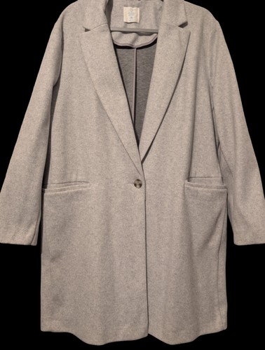 Ladies primark grey coat size - primark,