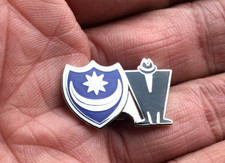 RARE PORTSMOUTH POMPEY - MADNESS SKA TWIN  ENAMEL  PIN BADGE