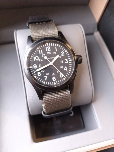 Hamilton mechanical pvd watch - pvd,