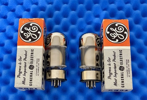 Two 6550a vacuum tube - vacuum, /
