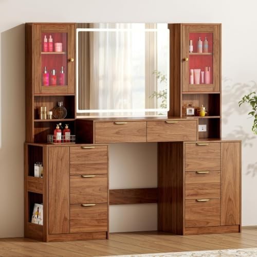 Big modern vanity - big, desk