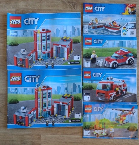 Lego city fire station 60110 - station, &