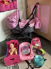 Mamas papas doll pram with - &,
