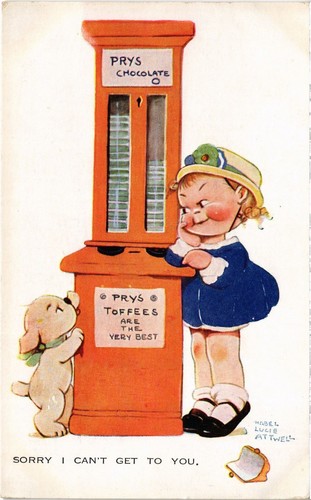 Artist signed mabel lucie - pc,