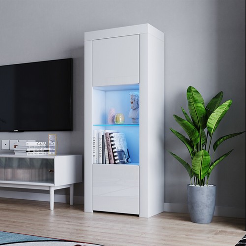 Led display cabinet sideboard - display,