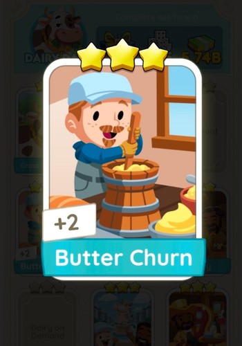 Monopoly butter churn - monopoly, go