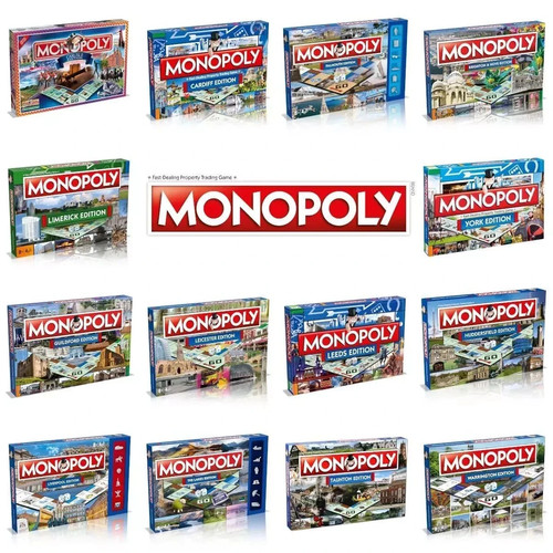 Monopoly regional editions - monopoly,