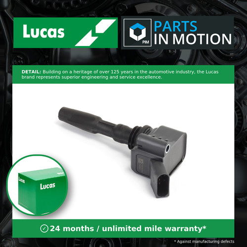 Ignition coil dmb1163 lucas - coil,
