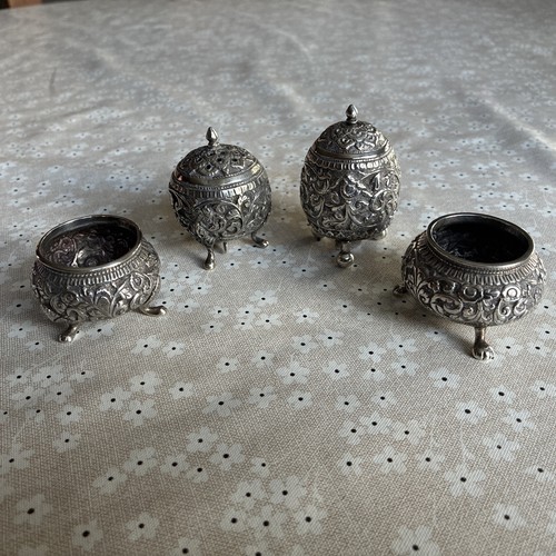 Antique indian repoussé cutch - indian,