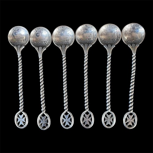 Antique maltese coin - spoon, set