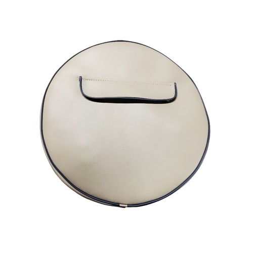 Vespa spare wheel cover beige - vespa,