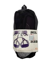 NEW Petzl Luna Women’s Climbing Harness With Adjustable Leg Loops Purple - XS