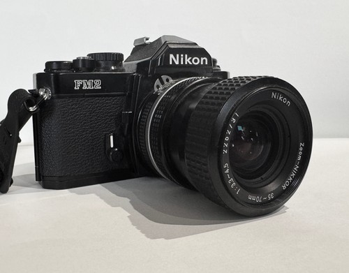 Nikon fm2 black 35mm slr - fm2,
