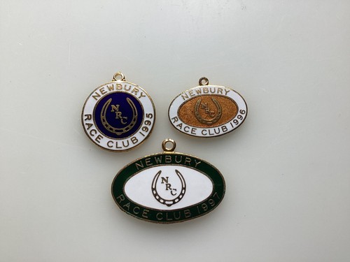 Numbered enamel - (three),